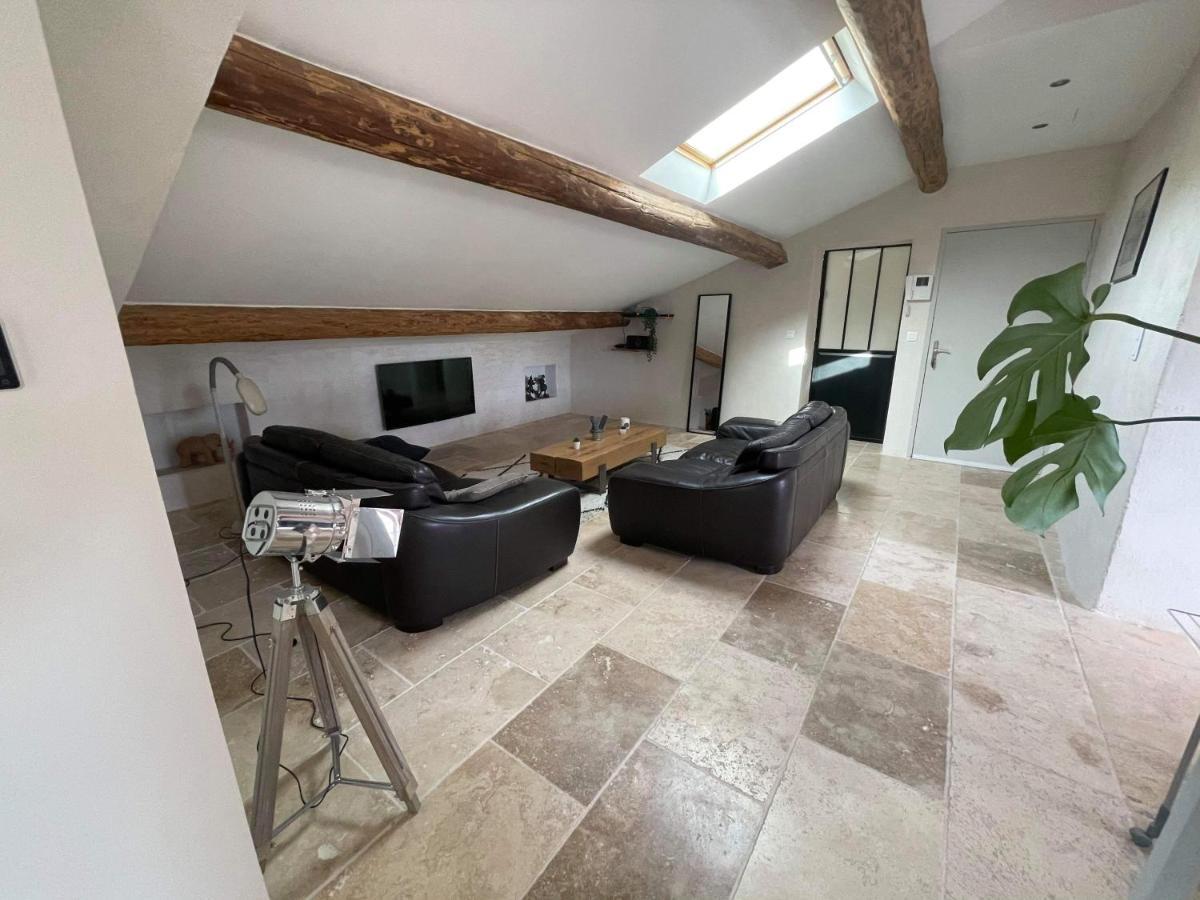 Appartement de charme Sud Luberon classé 4 étoiles Puyvert Exterior foto