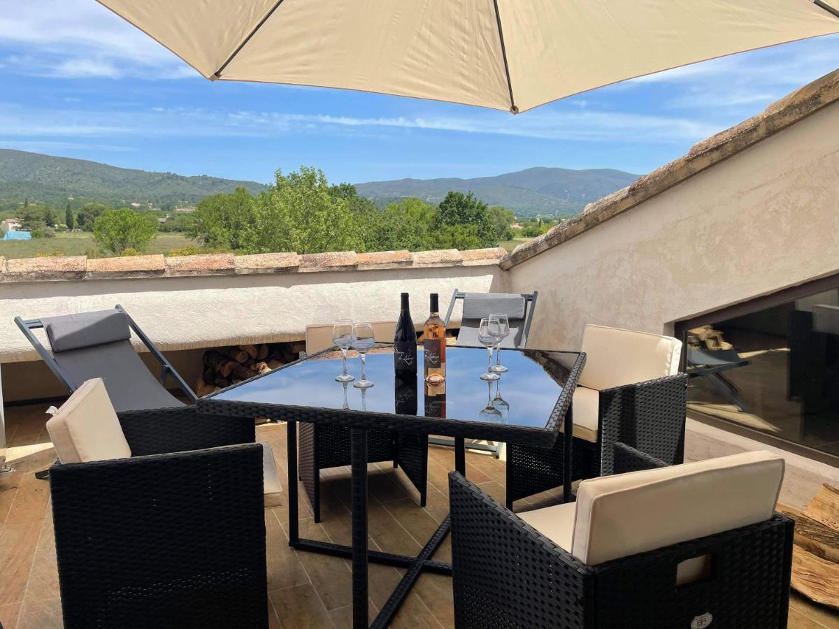 Appartement de charme Sud Luberon classé 4 étoiles Puyvert Exterior foto